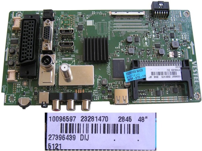 LCD Modul Základní Deska 17MB97 pro Panasonic TX-48CW304