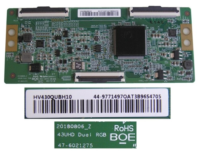 LCD T-CON modul HV430QUBH10 pro LG 43" TV
