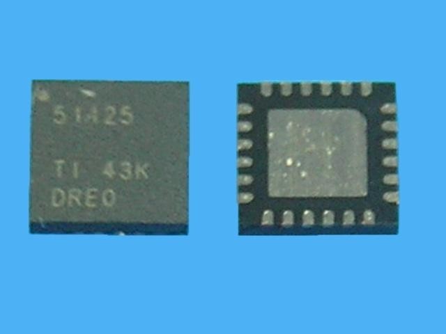 TPS51125RG - Obvod impulzního zdroje QFN24