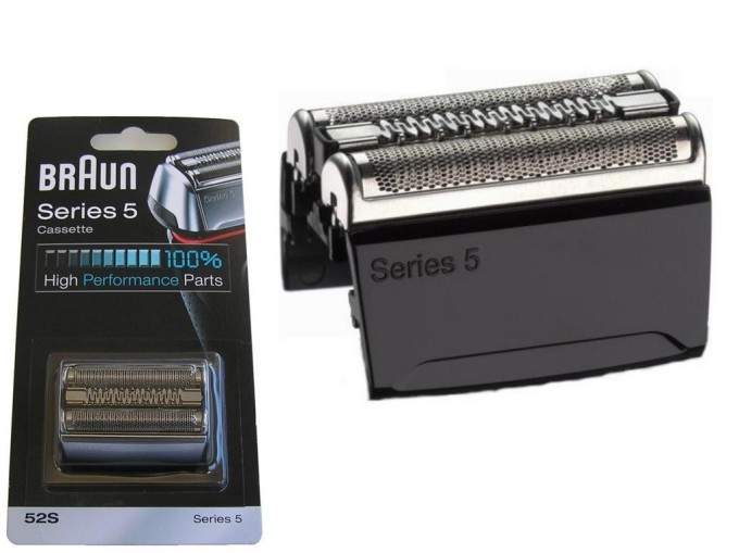 Braun 52S / 52B Planžeta pro holicí strojky Série 5
