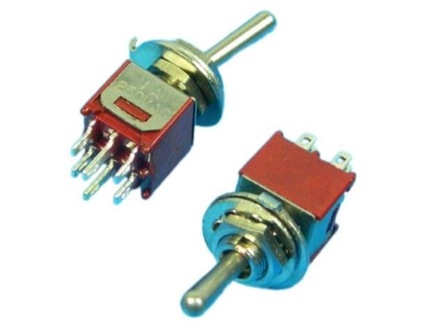 Páčkový přepínač ON-ON TSSM2022A1