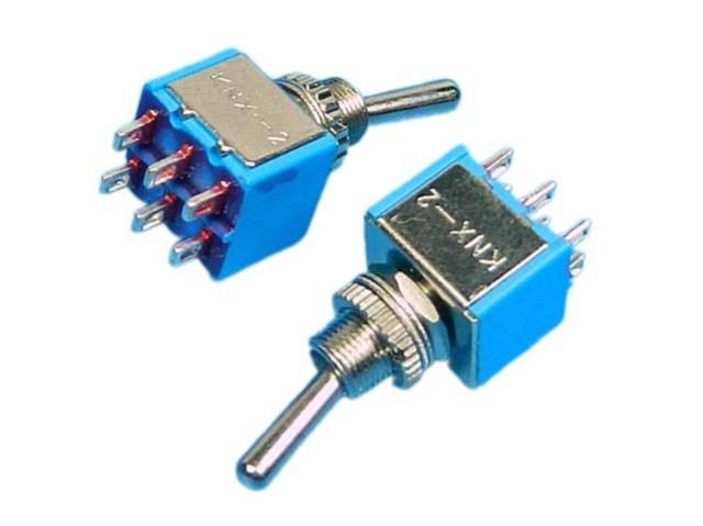 Páčkový přepínač 3 polohy ON-OFF-ON TSX203