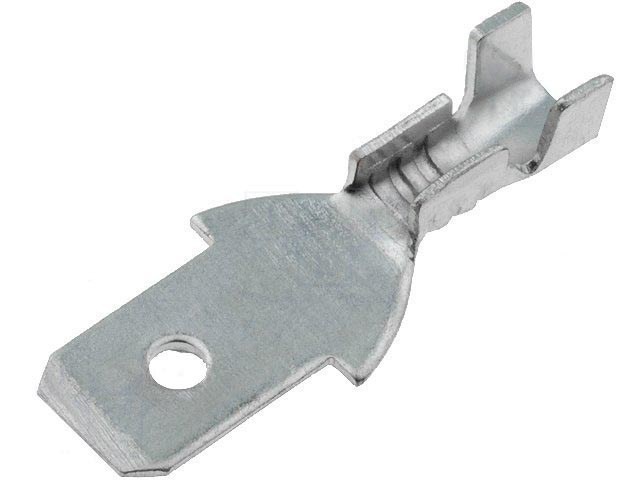 Konektor Faston 4.8mm - neizolovaný kolík