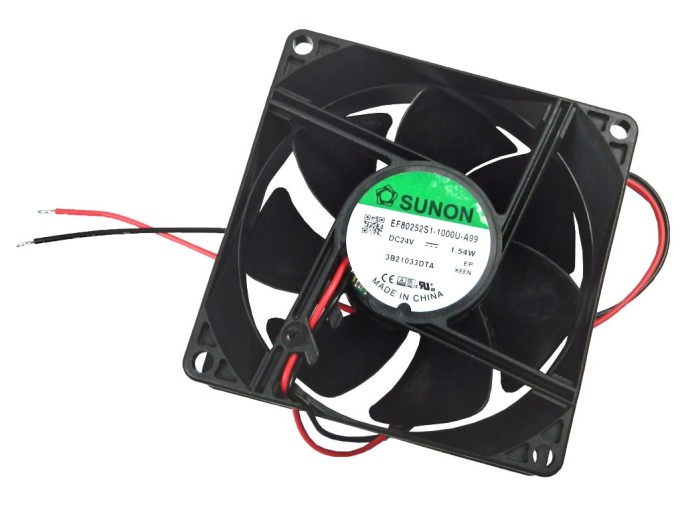 Axiální ventilátor Sunon EF80252S1-1000U-A99, 80x80x25mm, 24V