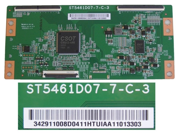 LCD T-CON modul ST5461D07-7-C-3 pro Sencor SLE55US6000TCS