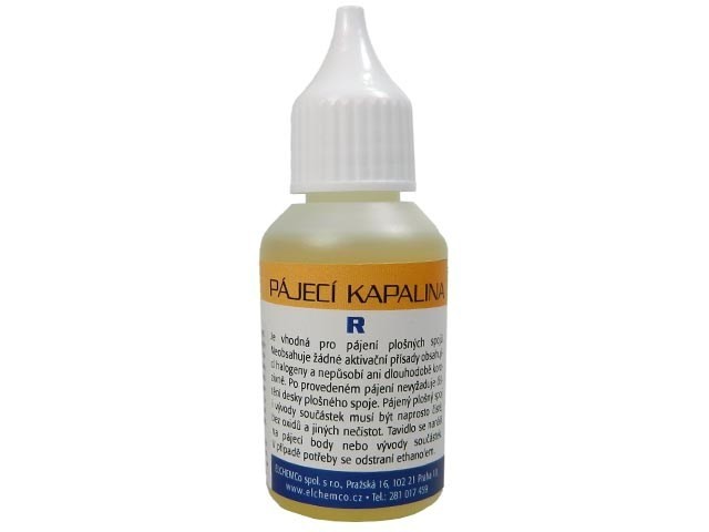 Pájecí kapalina na kalafunové bázi 30 ml