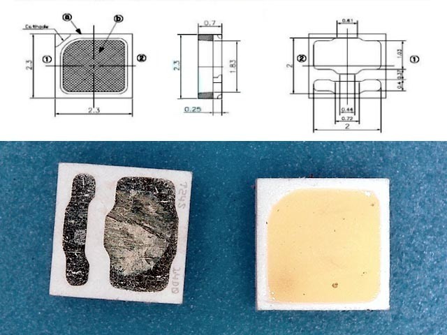 LED dioda 2323 3V Samsung