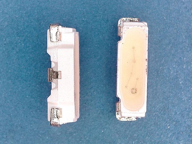 LED dioda MSL-511FZW 3V 123mW 3,8x0,6x1,8mm