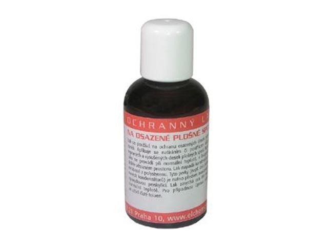 Ochranný lak pro osazené plošné spoje 50ml