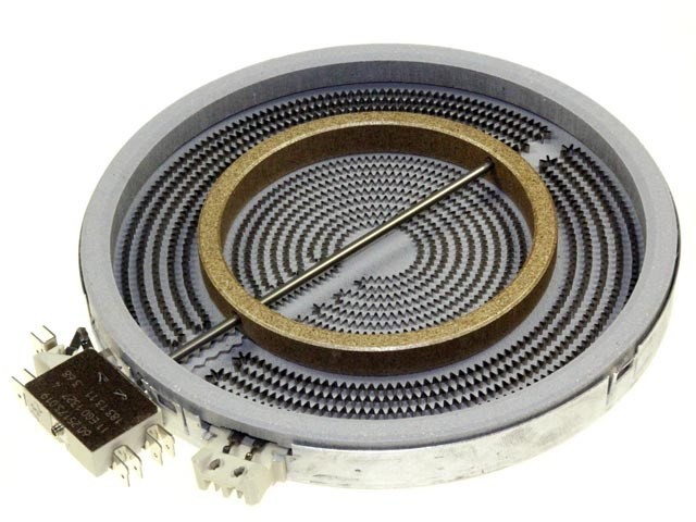 Sklokeramická plotna EGO 1051213034 750W/220W 120/210 mm