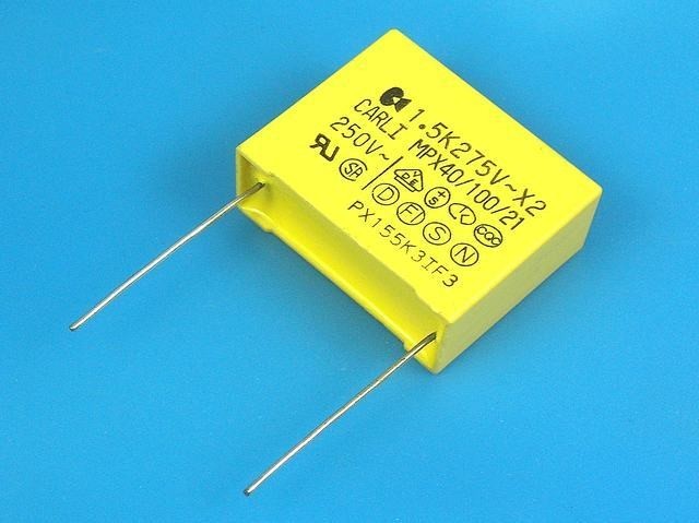 Kondenzátor IMP 1,5uF/275V AC X2 MKP/MPX