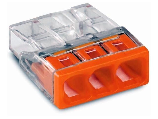 WAGO bezšroubová krabicová svorka 2273-203 3x0,5-2,5mm²