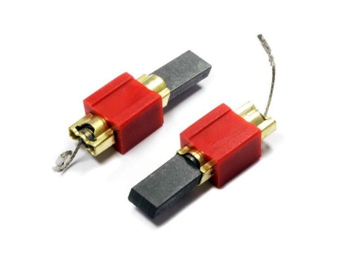 Uhlíky do motoru 5 x 15 x 27 mm pro pračky MIELE 4297410 - sada 2 ks