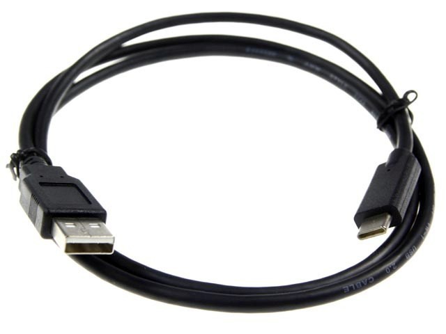 USB C 3.1 na USB A 2.0 datový kabel 1m černý