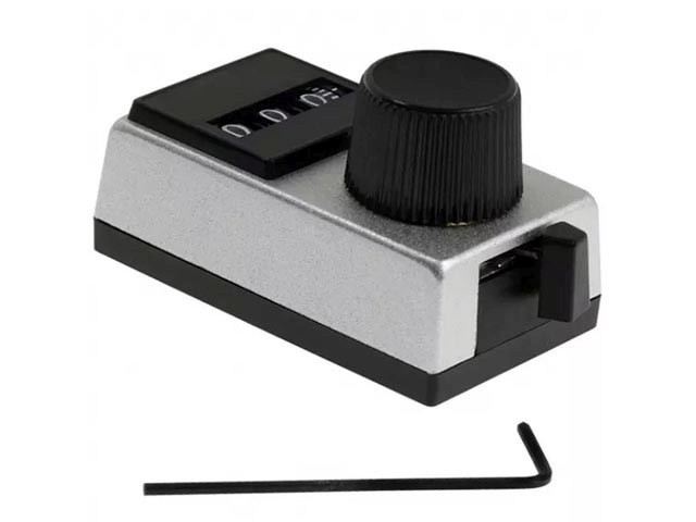 Precizní knoflík s počitadlem G-15-1-11