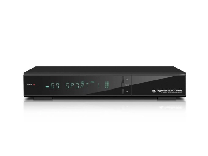 AB CryptoBox 752HD Combo H.265 DVB-T2/S2 Satelitní přijímač