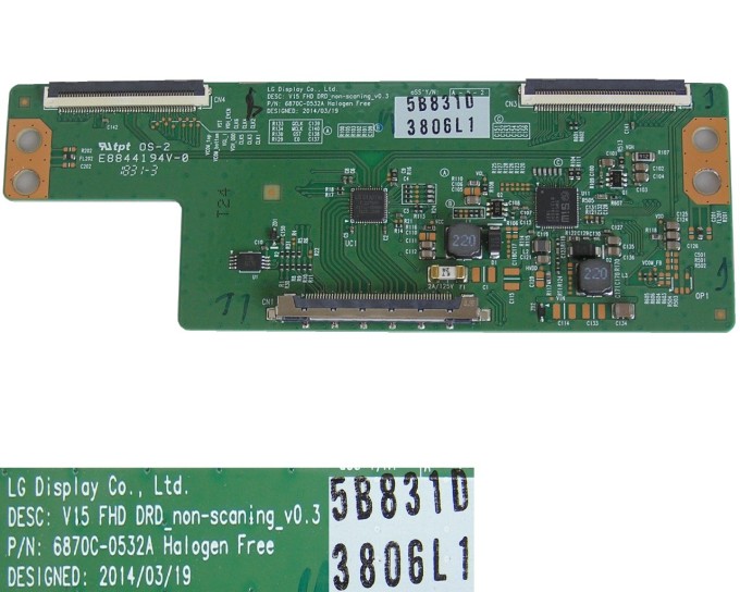 LCD T-CON modul 6870C-0532A