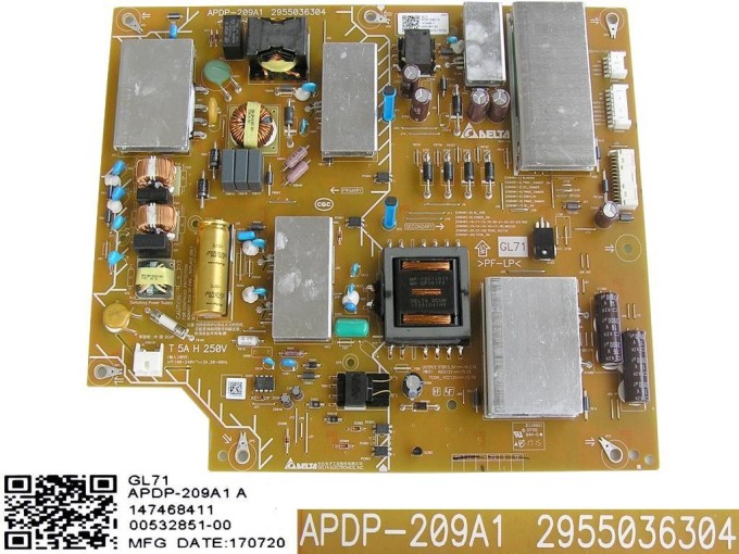 LCD Modul Zdroj APDP-209A1A pro Sony 55" TV