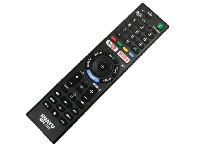 Univerzální dálkový ovladač HUAYU RM-L1370 pro SONY