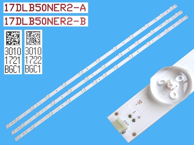 LED podsvícení 940mm pro LCD TV Vestel 23588758 - sada 3 pásků