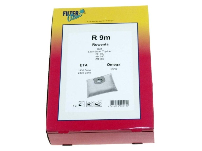 Sáčky do vysavače ETA 1430, 2430, 430, Sting R - 6 ks + mikrofiltr