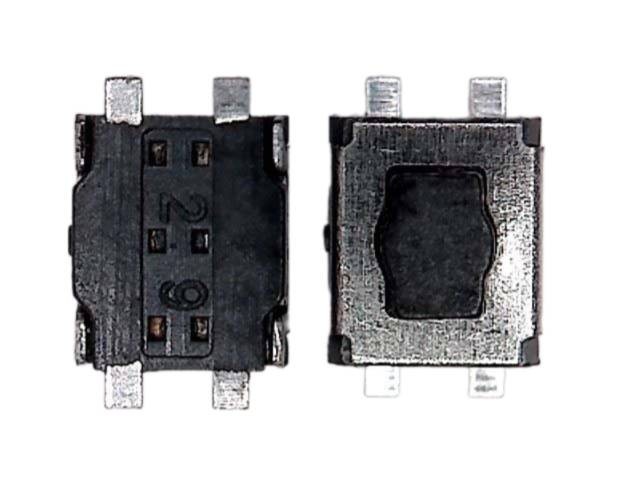 Mikrotlačítko SMD 3 x 3,5 mm s výškou 2 mm pro autoklíče Peugeot a Citroen
