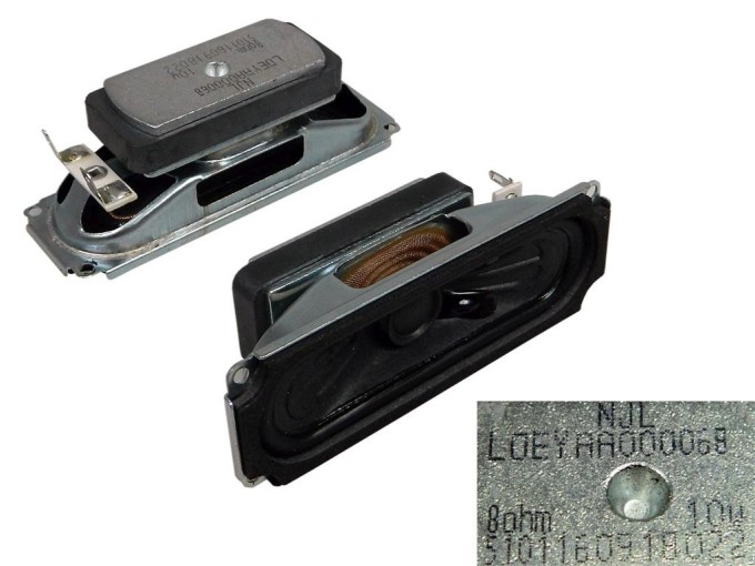 Širokopásmový reproduktor 8 ohm 10W pro LCD TV - 1 pár