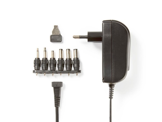 Univerzální impulzní napáječ 3-12V DC 1.5A ACPA002 Nedis