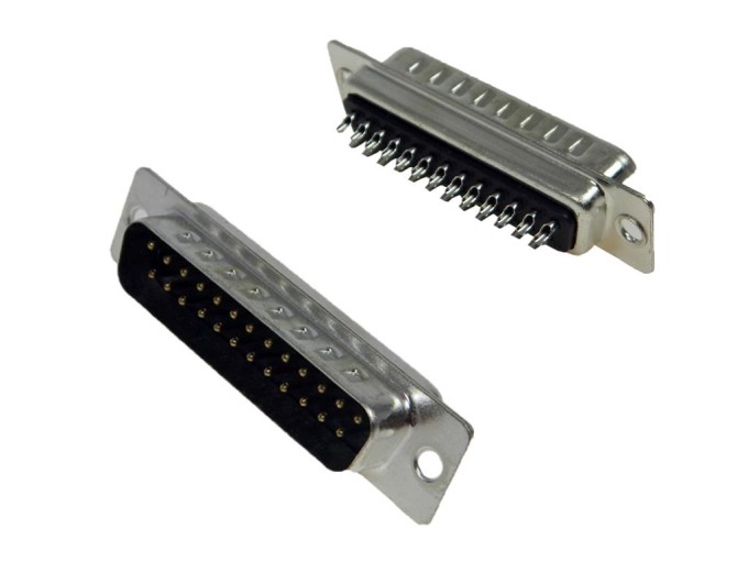 Panelový konektor CANNON 25 pin - samec