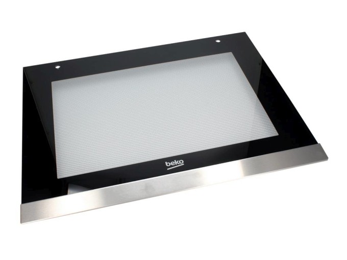 Vnější sklo dveří trouby C00902364 pro BEKO, GRUNDIG a ARCELIK