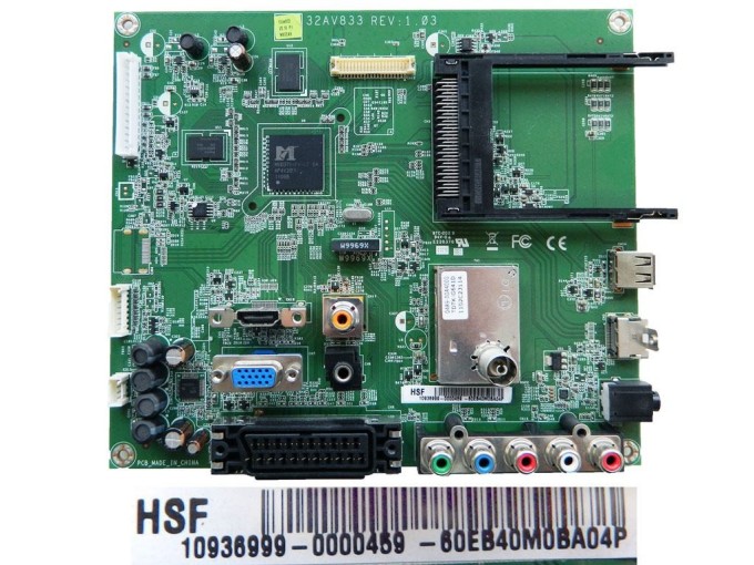 Základní deska LCD LED modulu 10936999 60EB40M0BA04P pro TV TOSHIBA