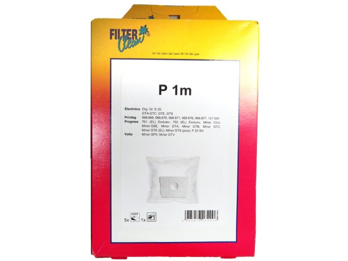Sáčky do vysavače Electrolux P1m - Sada 5 ks s micro filtrem