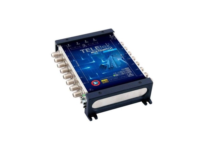 TeleTek 5/16 multiswitch pro satelitní příjem