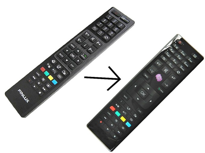 RC4875 Dálkový ovladač pro Vestel LCD TV - kompatibilní s RC4846