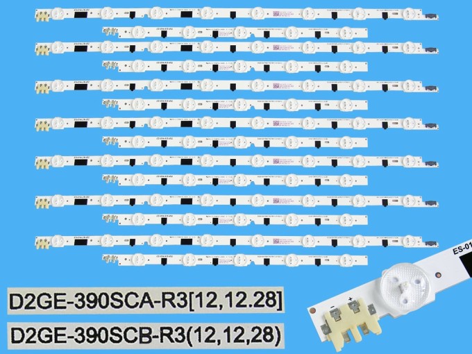 LED podsvit 800mm sada Samsung BN96-27896A a BN96-27897A - 7ks