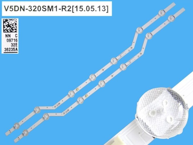 LED podsvit 620mm sada pro Samsung televize
