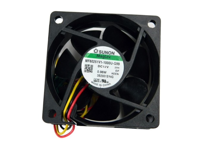 Axiální ventilátor Sunon MagLev 60x60x25mm 12V 80mA