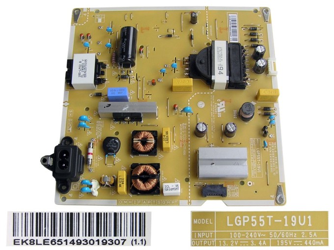 LCD modul zdroj EAY65149301 pro LG 55UM7450PLA