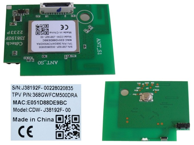 LCD LED Ovládací a WiFi Modul Philips J38192F