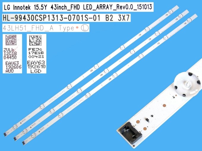 LED podsvit sada LG AGF79103401 pro LCD panely 43"