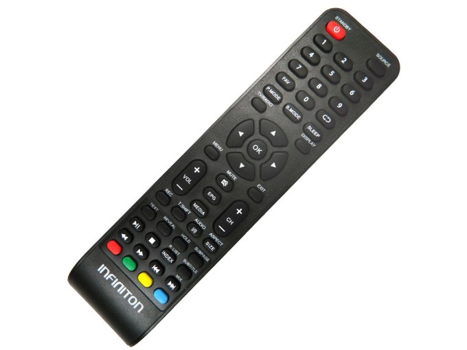 Originální dálkový ovladač INTV-40H610 Infiniton