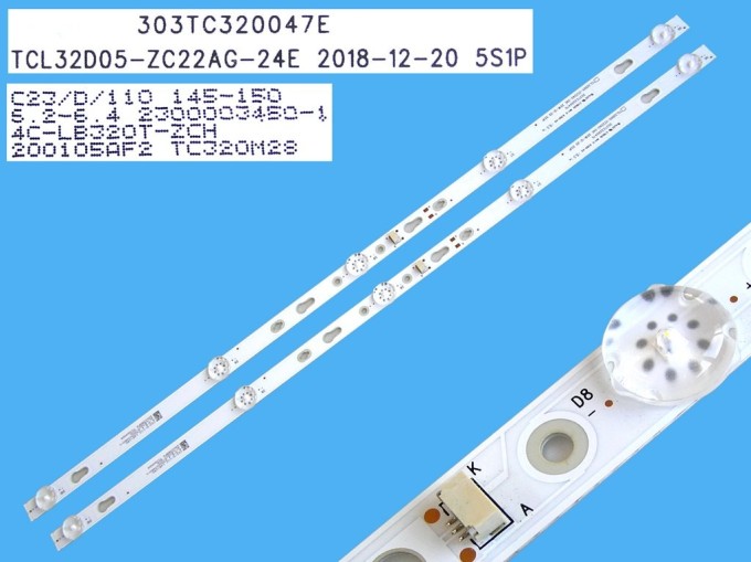 LED podsvit pro LCD TV 32" - sada 2 pásky 565mm