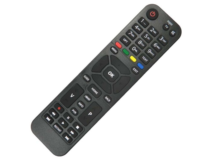 Dálkový ovladač KAON pro satelitní přijímače MZ-102 a MZ-50