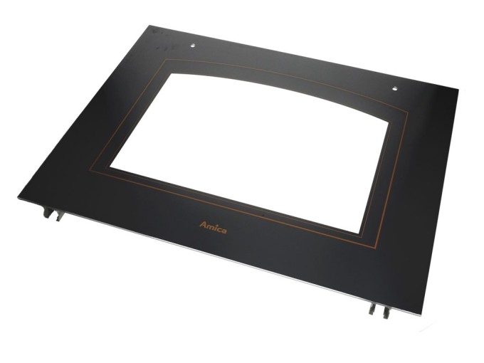 Sklo dvířek trouby AMICA 9051708 pro modely 463/380 EBN SP 9