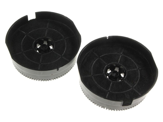 Uhlíkový filtr do digestoře TYP 58 / FKS380, průměr 143 x 49 mm, sada 2 ks