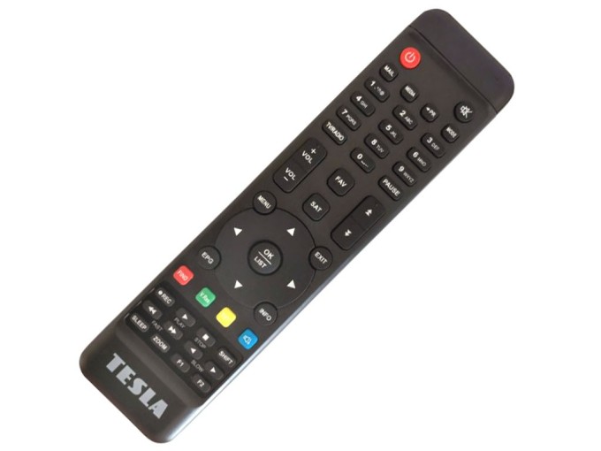 Originální dálkový ovladač Tesla TE-3000