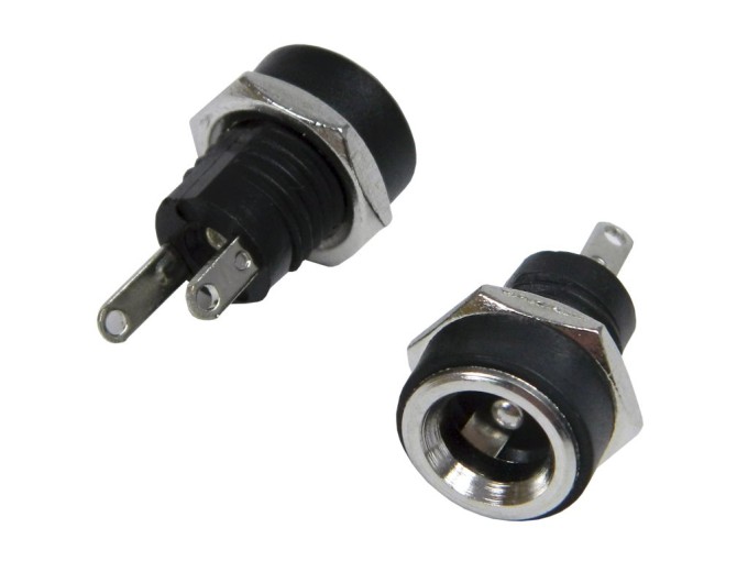 Panelový napájecí konektor 5.5 x 2.1mm WY48