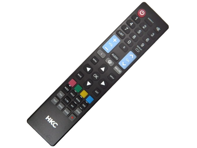 Originální dálkový ovladač HKC pro TV 43F6