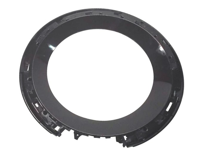 Černé dveře pračky s venkovním rámem 2841570500