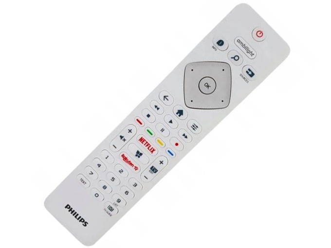 Originální dálkový ovladač Philips BRC0884406/01 s tlačítky Netflix a Rakuten TV